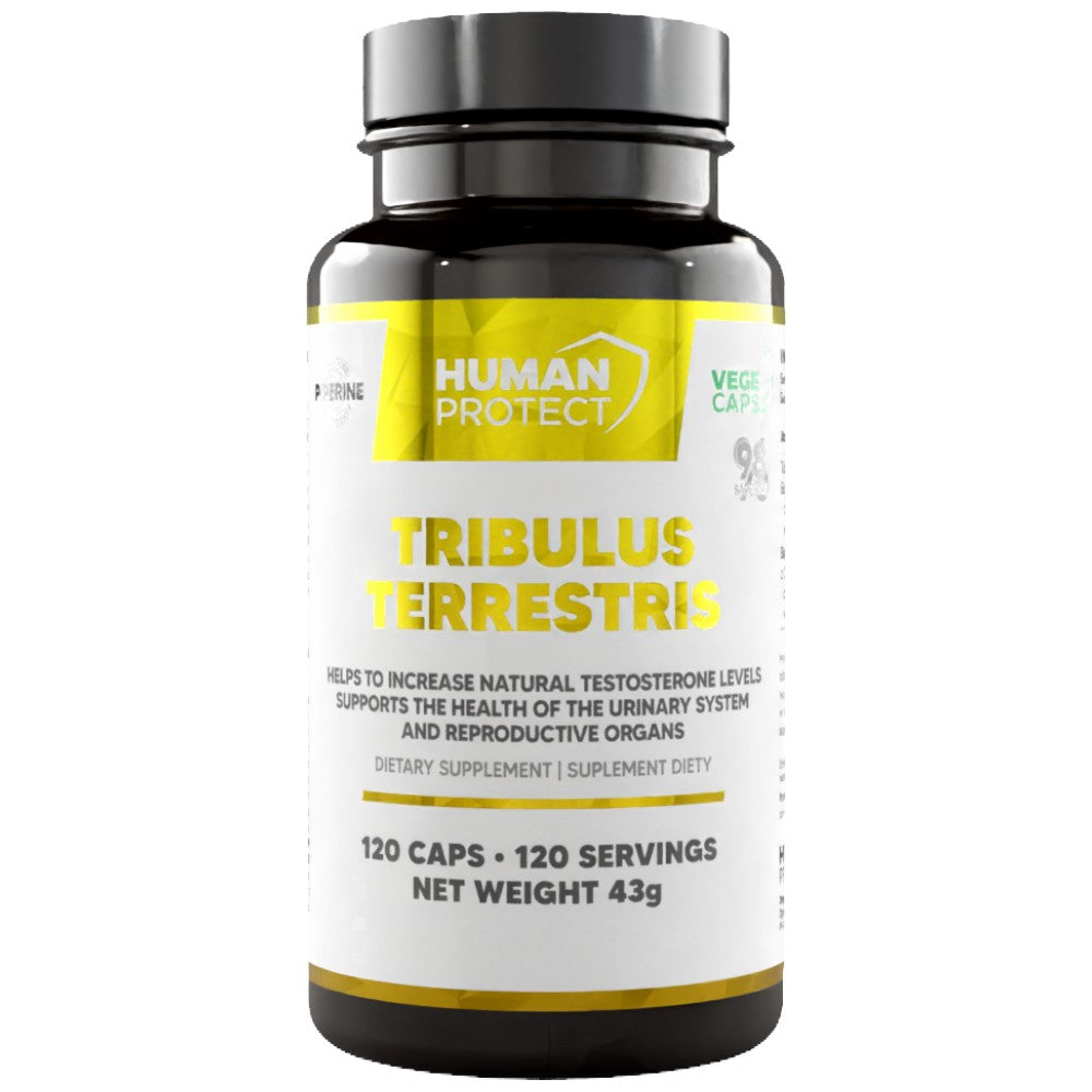 Tribulus Terrestris 204 mg | with 98% Saponins - 120 capsules - Nutra Best Europe