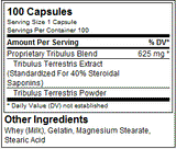 Tribulus Pro - 100 capsules - Nutra Best Europe