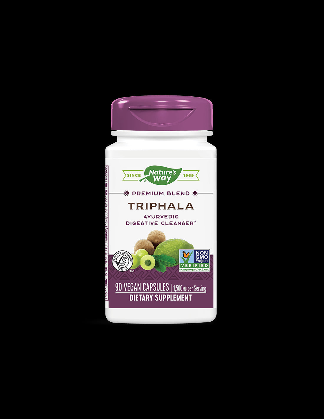 Triphala 500 mg - 90 capsules - Nutra Best Europe