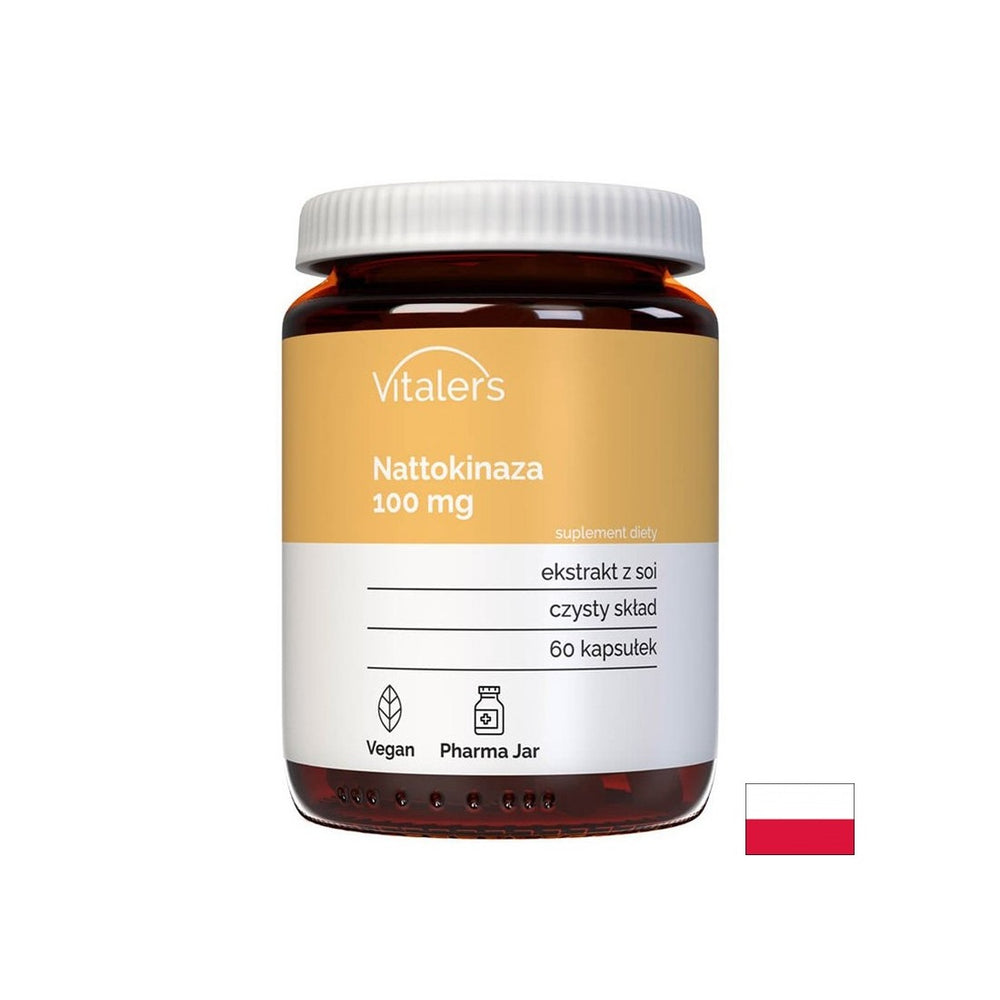 Thrombosis and impaired blood circulation - Nattokinase, 100 mg x 60 capsules - Nutra Best Europe