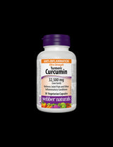 Turmeric Curcumin Ultra Strength / Turmeric and black pepper, 32,500 mg, 30 capsules Webber Naturals - Nutra Best Europe