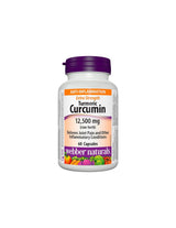 Turmeric Curcumin Extra Strength/ Turmeric (curcumin) 500 mg x 60 capsules Webber Naturals - Nutra Best Europe