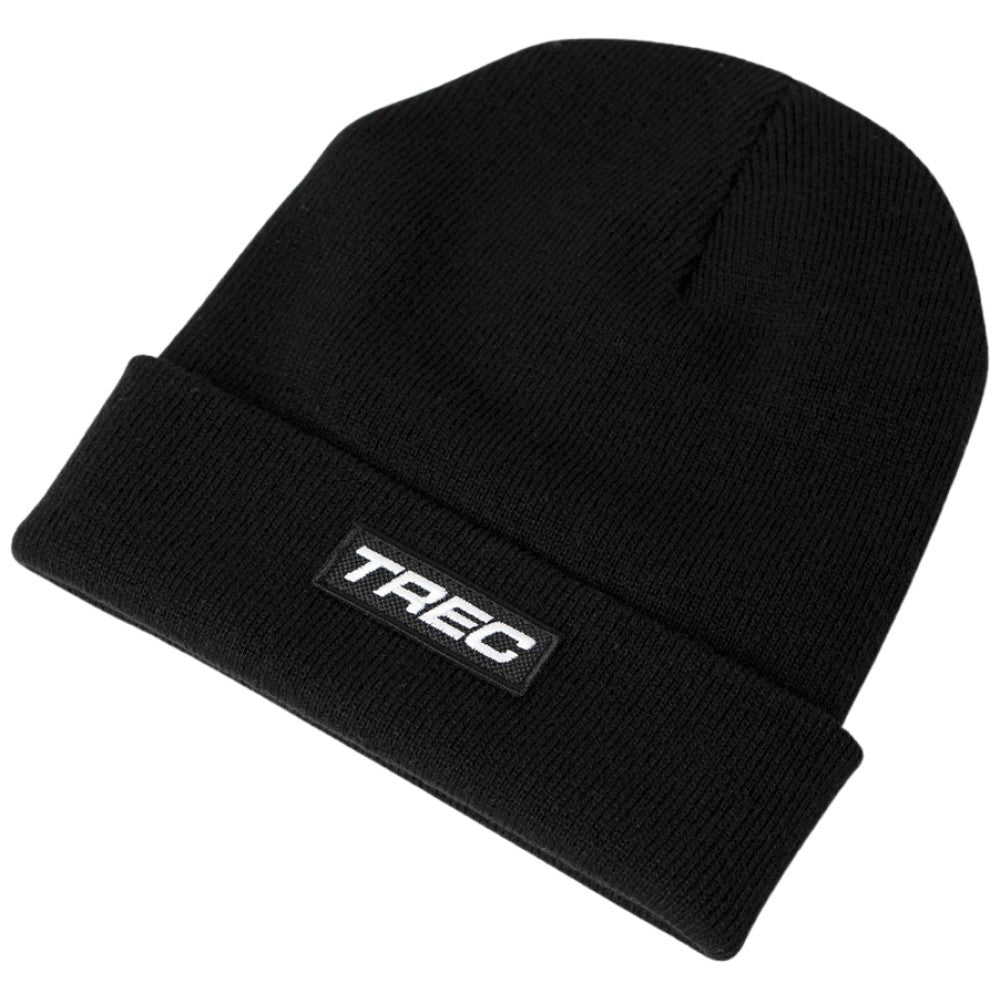 Trec Winter Cap 126 | Black - White Logo - Nutra Best Europe