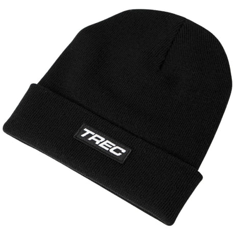 Trec Winter Cap 126 | Black - White Logo - Nutra Best Europe