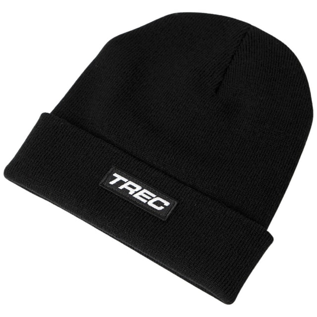 Trec Winter Cap 126 | Black - White Logo - Nutra Best Europe
