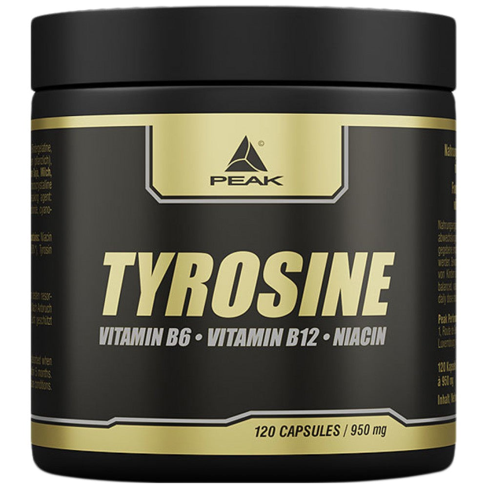 Tyrosine 500 mg - 120 capsules - Nutra Best Europe