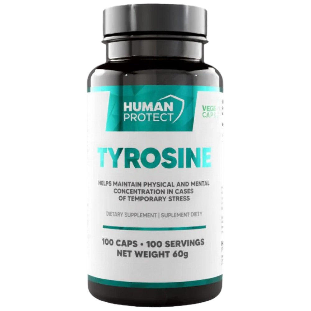L-Tyrosine 500 mg - 100 capsules - Nutra Best Europe