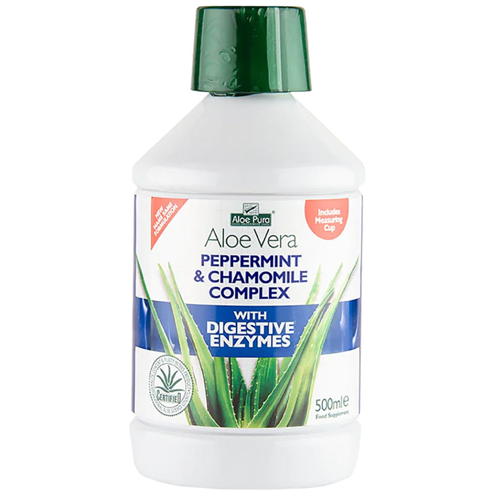 Aloe Vera Juice with Digestive Enzymes 500 ml - Nutra Best Europe