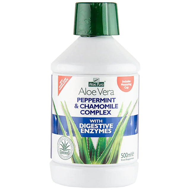 Aloe Vera Juice with Digestive Enzymes 500 ml - Nutra Best Europe