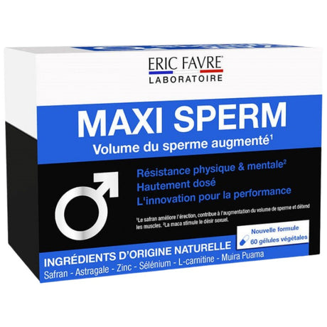 Maxi Sperm | Increased Sperm Volume - 60 capsules - Nutra Best Europe