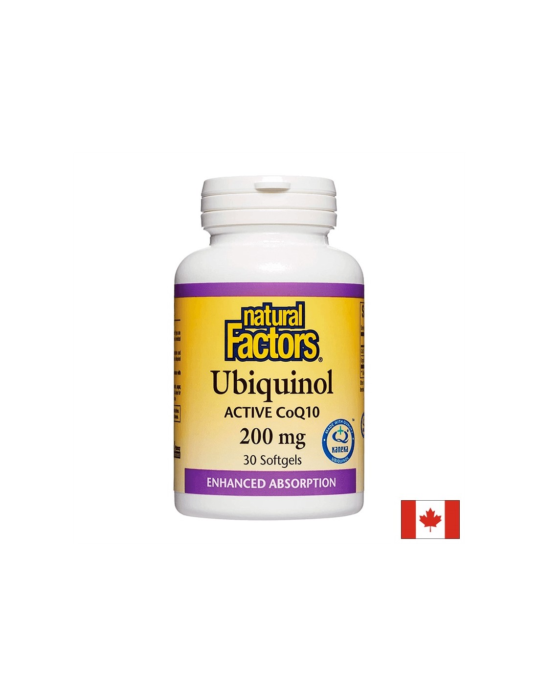 Ubiquinol Active CoQ10 200 mg - 30 Gel capsules - Nutra Best Europe