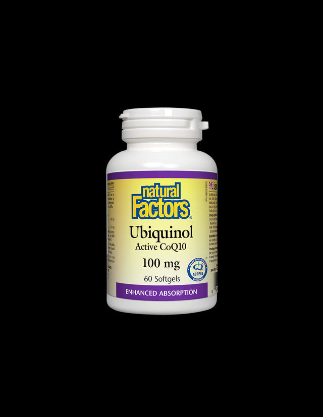 Ubiquinol Active CoQ10 100 mg - 60 Gel capsules - Nutra Best Europe