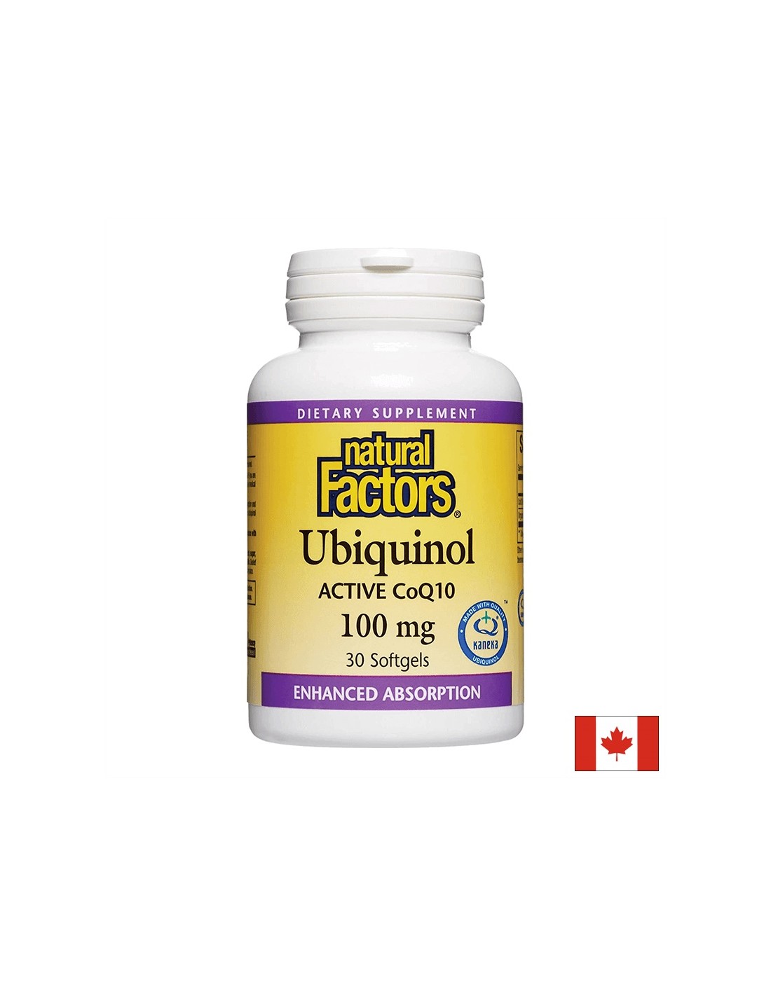 Ubiquinol Active CoQ10 100 mg - 30 Gel capsules - Nutra Best Europe