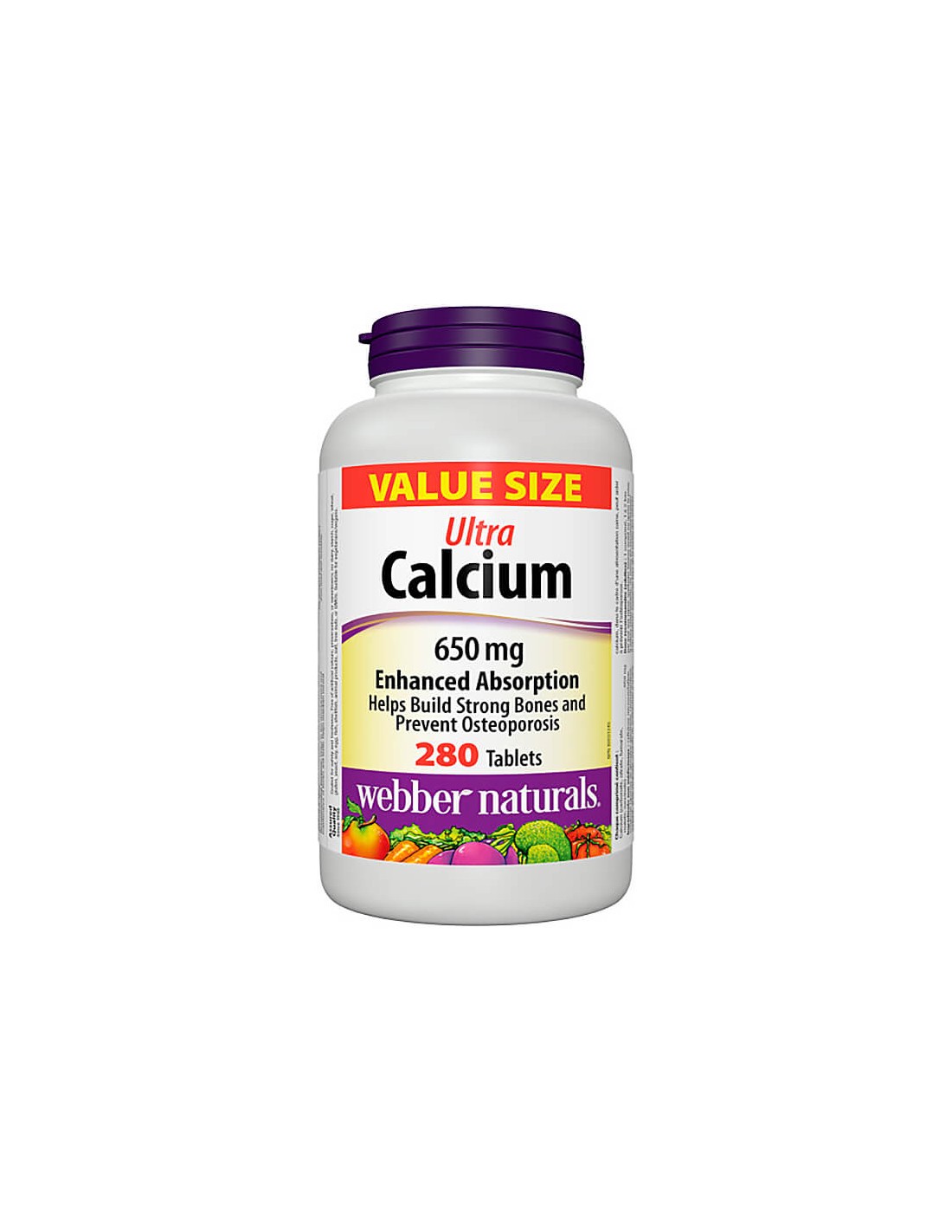 Ultra Calcium - Healthy bones and teeth, 280 tablets - Nutra Best Europe