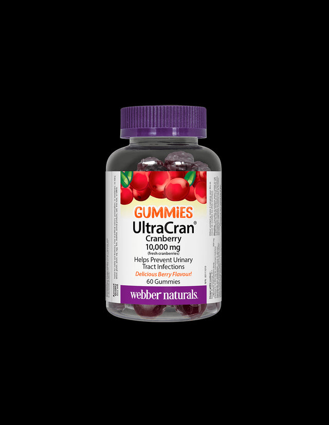 UltraCran Cranberry 10000 mg (fresh cranberries) - Cranberry gums, 60 jelly tablets - Nutra Best Europe