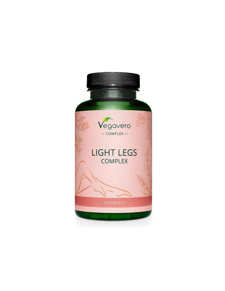 Fatigue and heaviness in the legs - Light Legs Complex, 120 capsules Vegavero - Nutra Best Europe