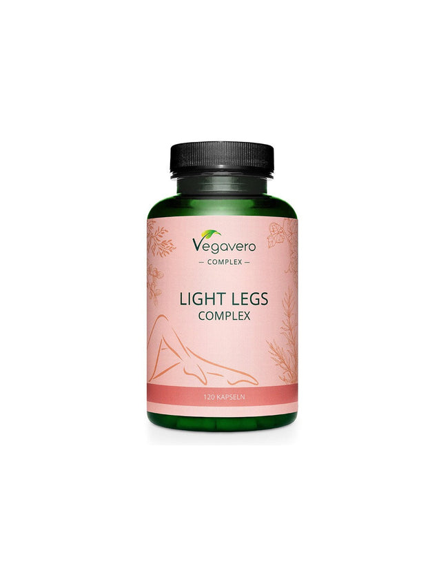 Fatigue and heaviness in the legs - Light Legs Complex, 120 capsules Vegavero - Nutra Best Europe