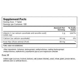 Vitamin C Buffered 1000 mg 100 Tablets - Nutra Best Europe