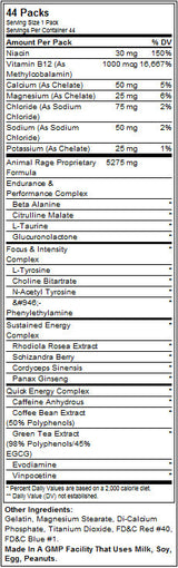 Animal Rage 44 Pack - Nutra Best Europe