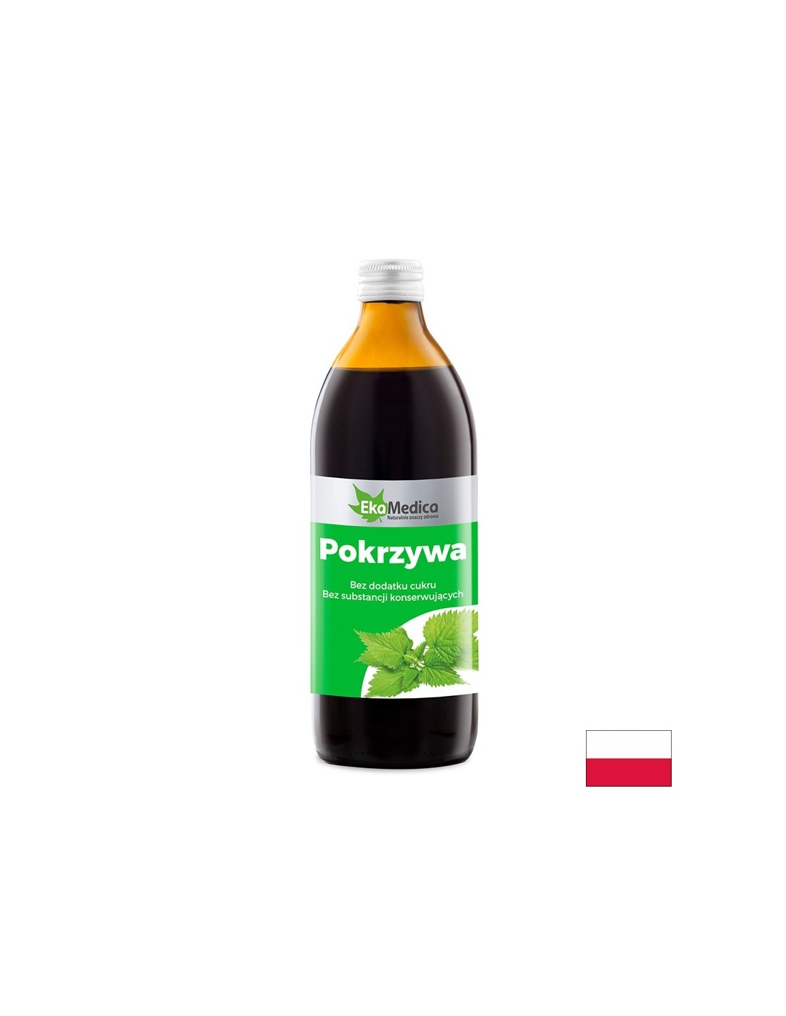 Urinary tract and prostate - Syrup with nettle, 500 ml EkaMedica - Nutra Best Europe