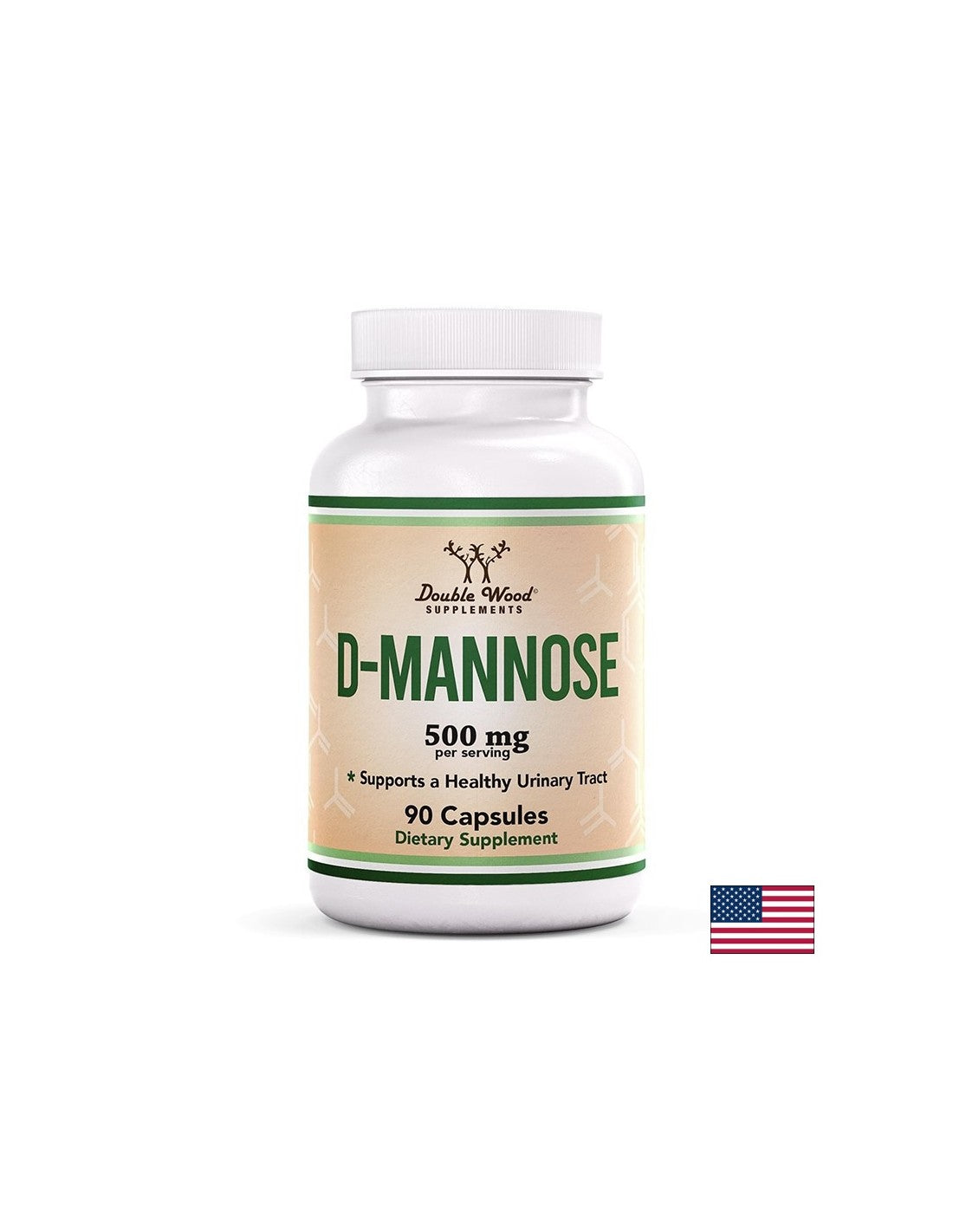 Urinary health - D-Mannose, 500 mg x 90 capsules - Nutra Best Europe