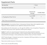 L-Tryptophan 1000 mg | Double Strength - 60 Tablets - Nutra Best Europe