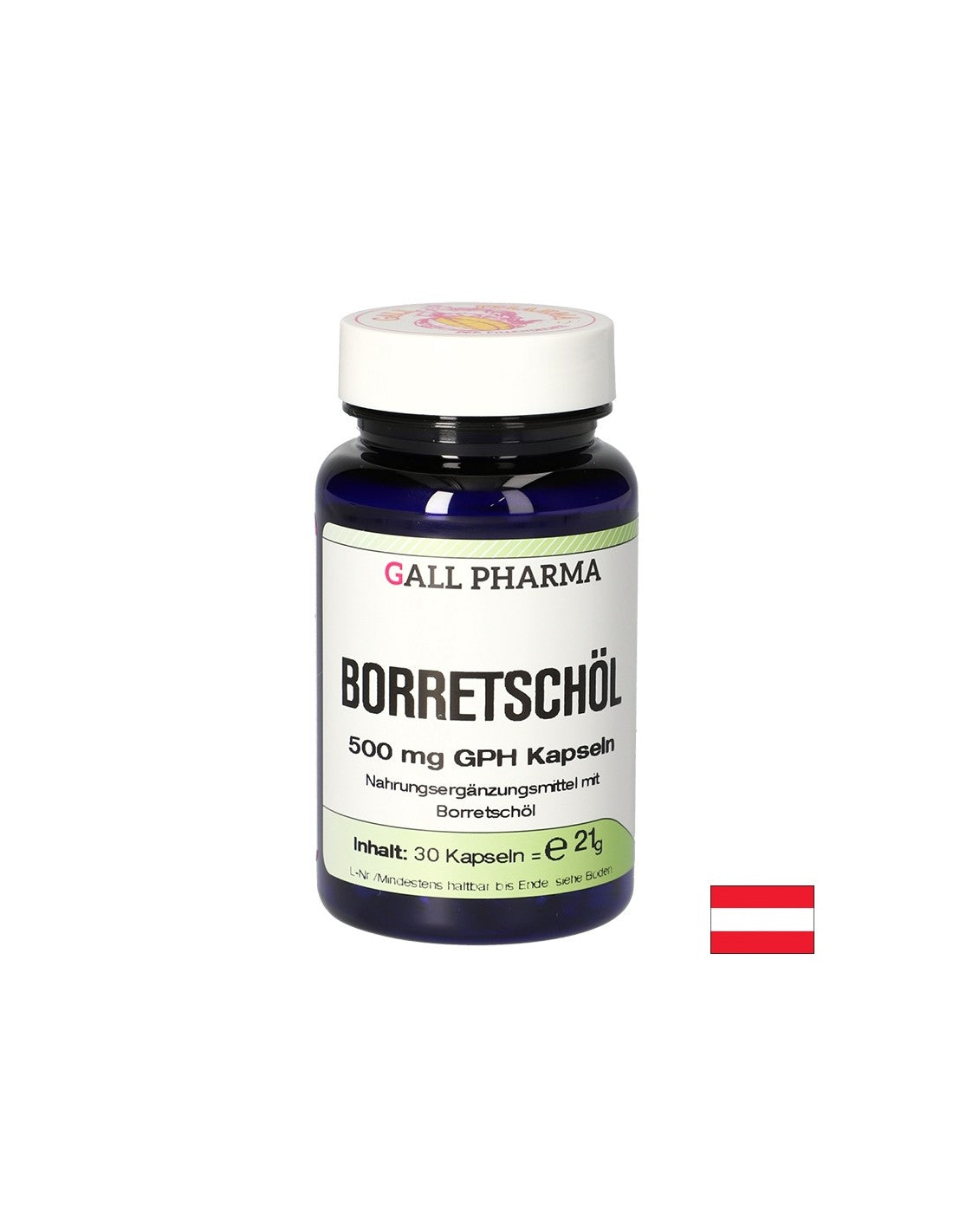 To support the endocrine system, joints and skin - Porec (oil) + vitamin E, 30 capsules - Nutra Best Europe