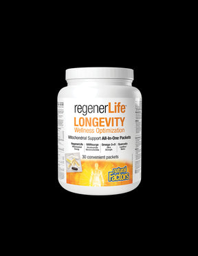 In support of cellular health - Regener Life™ Longevity, 30 packets of Natural Factors - Nutra Best Europe