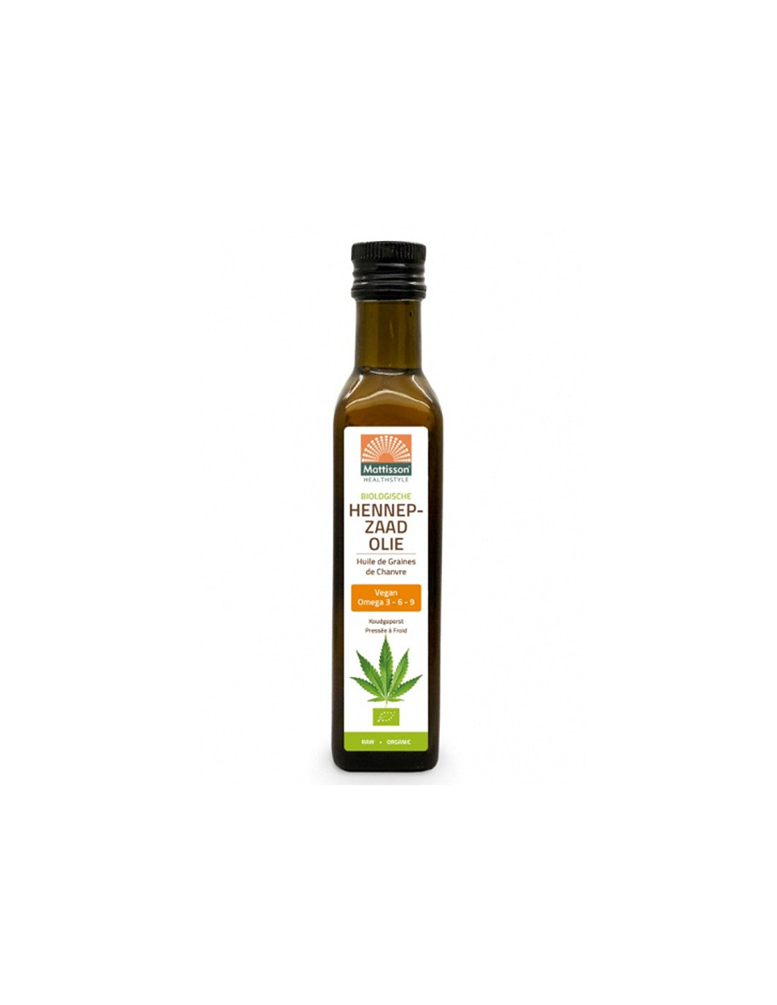 Organic hemp seed oil, 250 ml - Nutra Best Europe