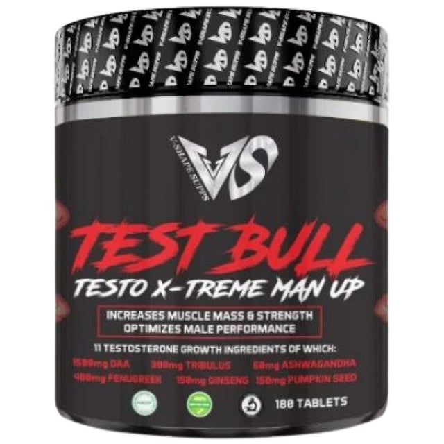 Test Bull | Testo X-Treme Man Up - 180 Tablets - Nutra Best Europe