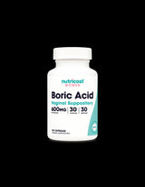 Vaginal infections - Boric acid, 600 mg x 30 vaginal capsules Nutricost - Nutra Best Europe