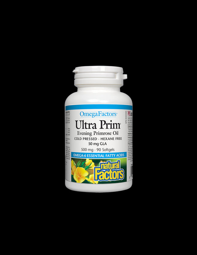 Ultra Prim Evening Primrose Oil 500 mg - 90 Gel capsules - Nutra Best Europe