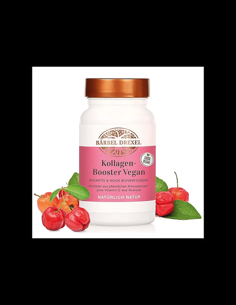 Vegan collagen booster - Beautiful skin, healthy bones and joints, 90 lozenges - Nutra Best Europe