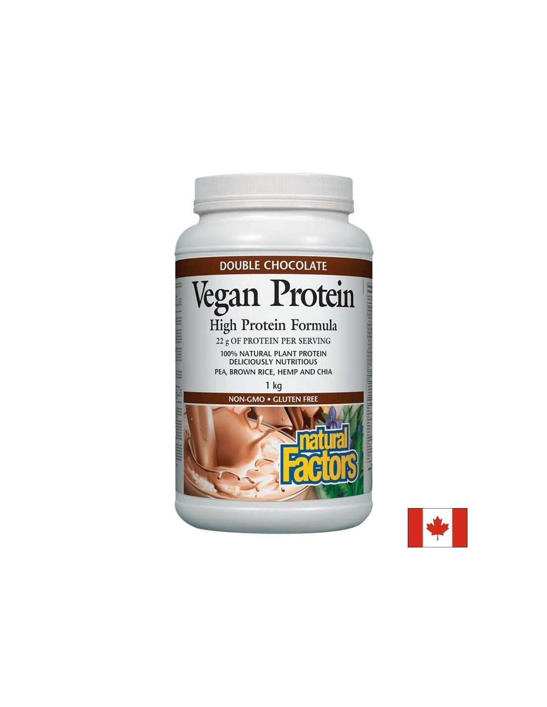Vegan Protein High Protein Formula - 1000 grams - Nutra Best Europe