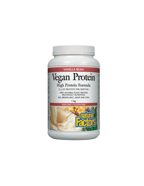Vegan Protein High Protein Formula - 1000 grams - Nutra Best Europe