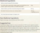 Vegan Protein Factors 340 grams - Nutra Best Europe