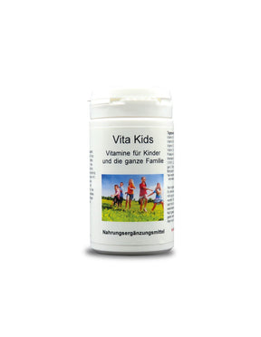 Vita Kids - Vitamins for children, 60 chewable tablets with Karl Minck raspberry flavor - Nutra Best Europe