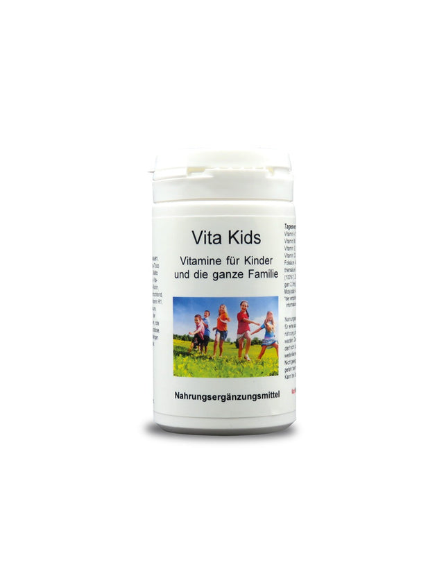 Vita Kids - Vitamins for children, 60 chewable tablets with Karl Minck raspberry flavor - Nutra Best Europe
