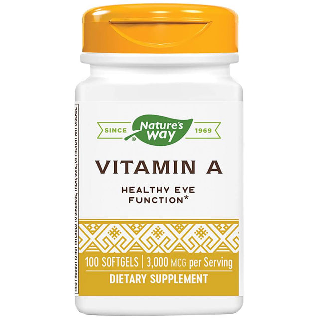 Vitamin A 10,000 IU - 100 capsules - Nutra Best Europe
