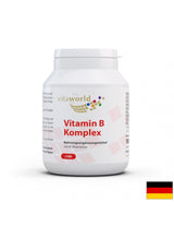 Vitamin B Komplex / Vitamin B Complex, 100 capsules - Nutra Best Europe