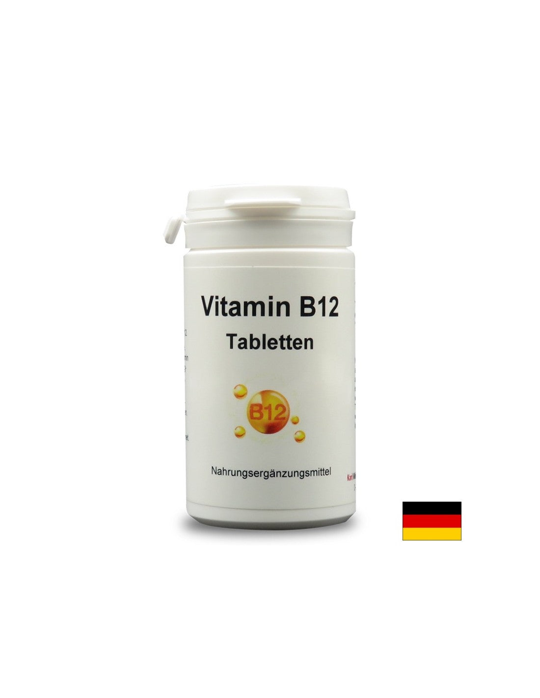 Vitamin B12 - Vitamin B12 10 µg, 180 tablets Karl Minck - Nutra Best Europe