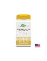 Vitamin B2 (riboflavin) - Cellular energy, tone and vision, 400 mg, 30 tablets - Nutra Best Europe