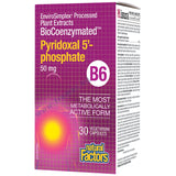 BioCoenzymated P-5-P / Pyridoxal 5-Phosphate B6 50 mg - 30 capsules - Nutra Best Europe