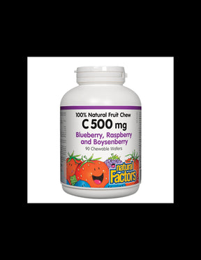 Vitamin C 500 mg - 90 Chewable Tablets - Nutra Best Europe
