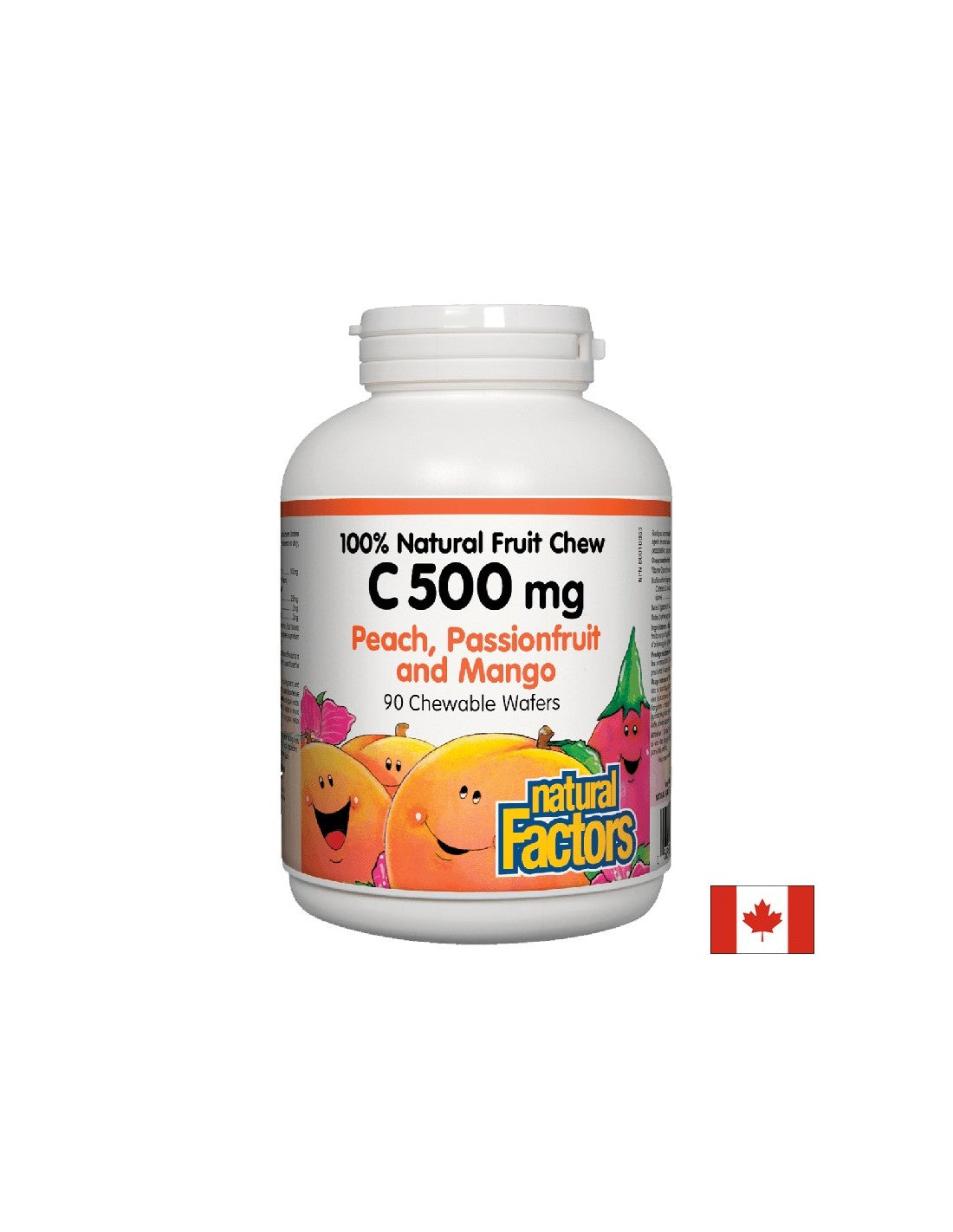 Vitamin C 500 mg - 90 Chewable Tablets - Nutra Best Europe