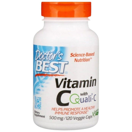 BEST Vitamin C + Quali™ C 500 mg - 120 capsules - Nutra Best Europe