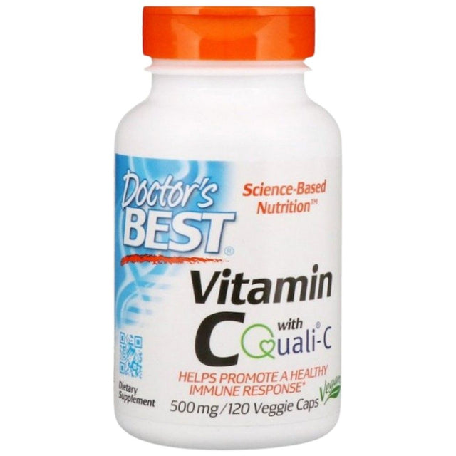 BEST Vitamin C + Quali™ C 500 mg - 120 capsules - Nutra Best Europe