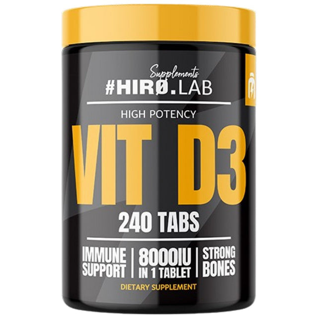 Vitamin D3 8000 IU 240 Tablets - Nutra Best Europe