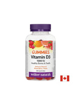Vitamin D3 Gummies / Vitamin D3, 1000 IU, 90 jelly tablets - Nutra Best Europe