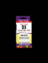 Vitamin D3 Kids/ Vitamin D3 for children 400 IU x 35 ml/ 140 doses - Nutra Best Europe
